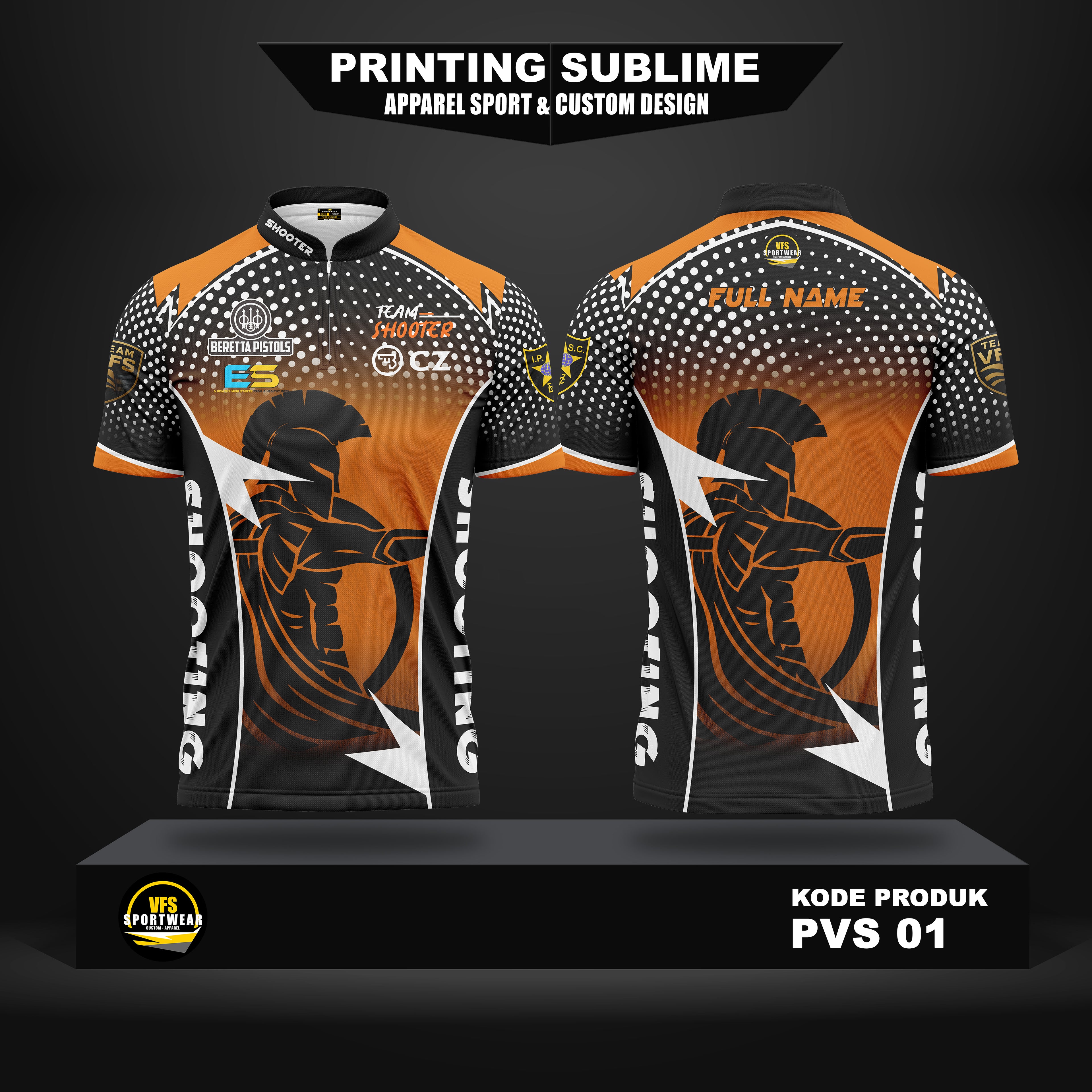 IPSC SPARTA SHOOTER JERSEY