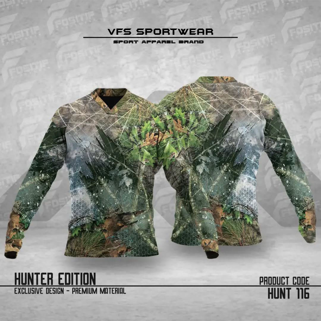 GREEN CAMOUFLAGE HUNTER EDITION