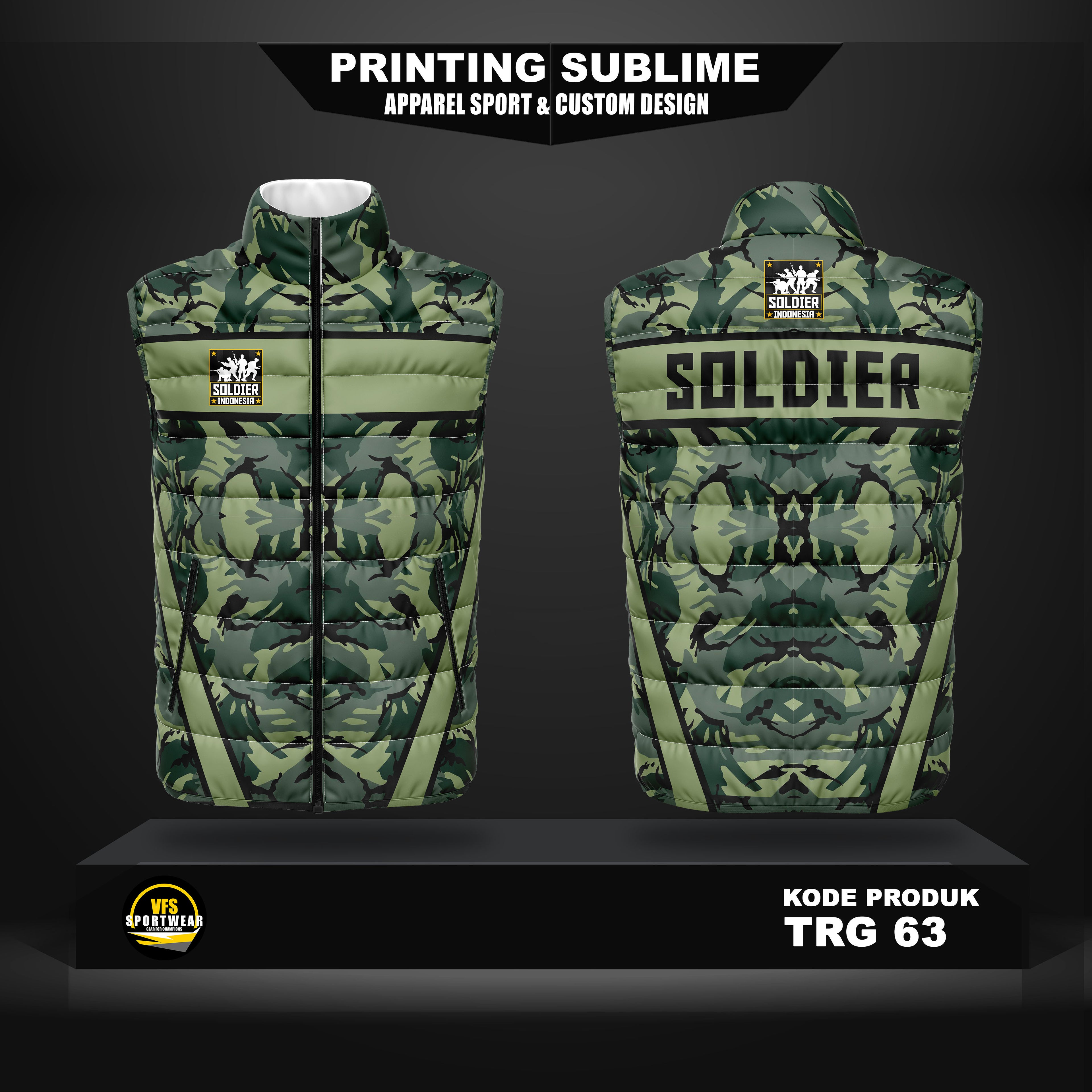 TRG 63 CAMOUFLAGE SOLDIERS