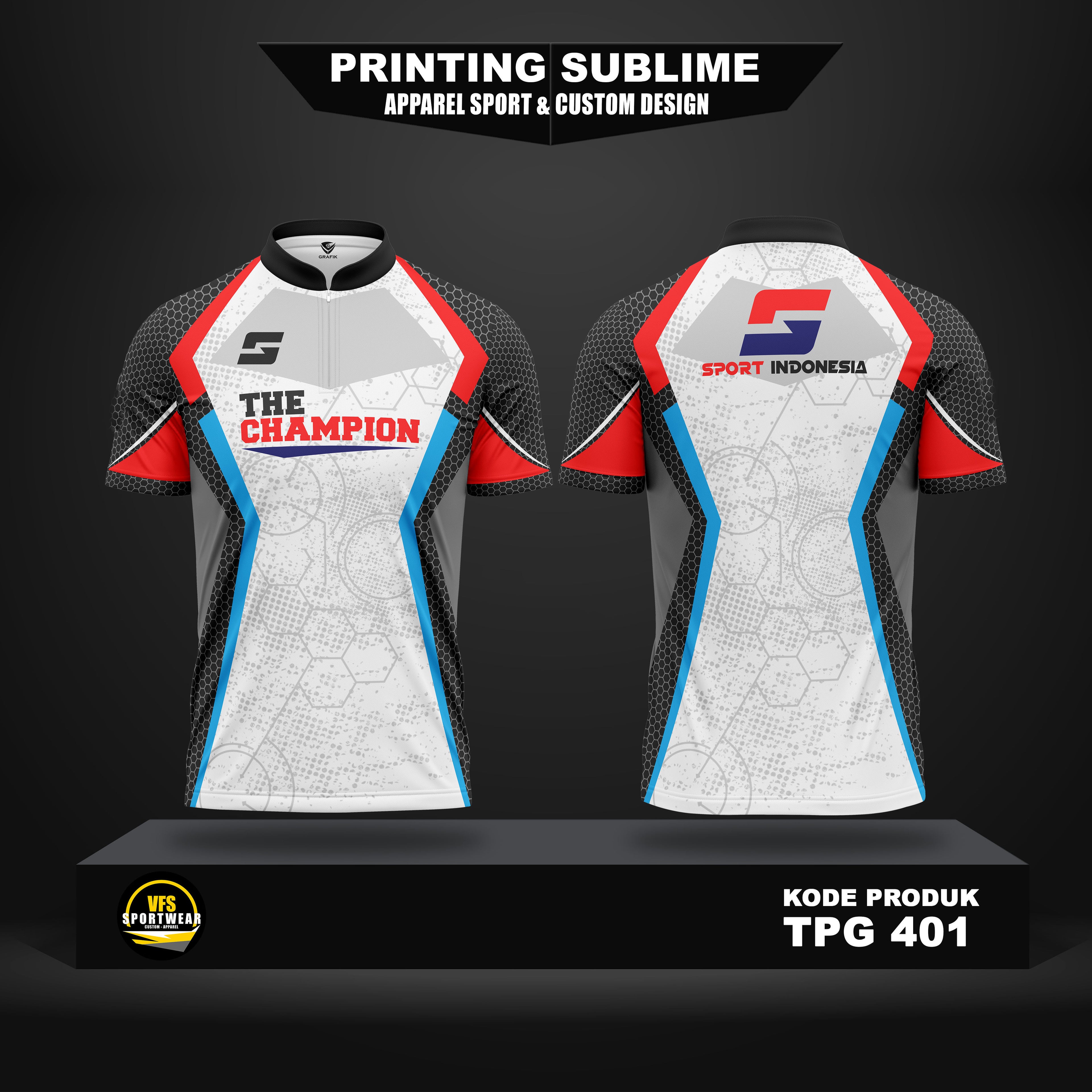 TPG 401 CUSTOM SPORTS JERSEY