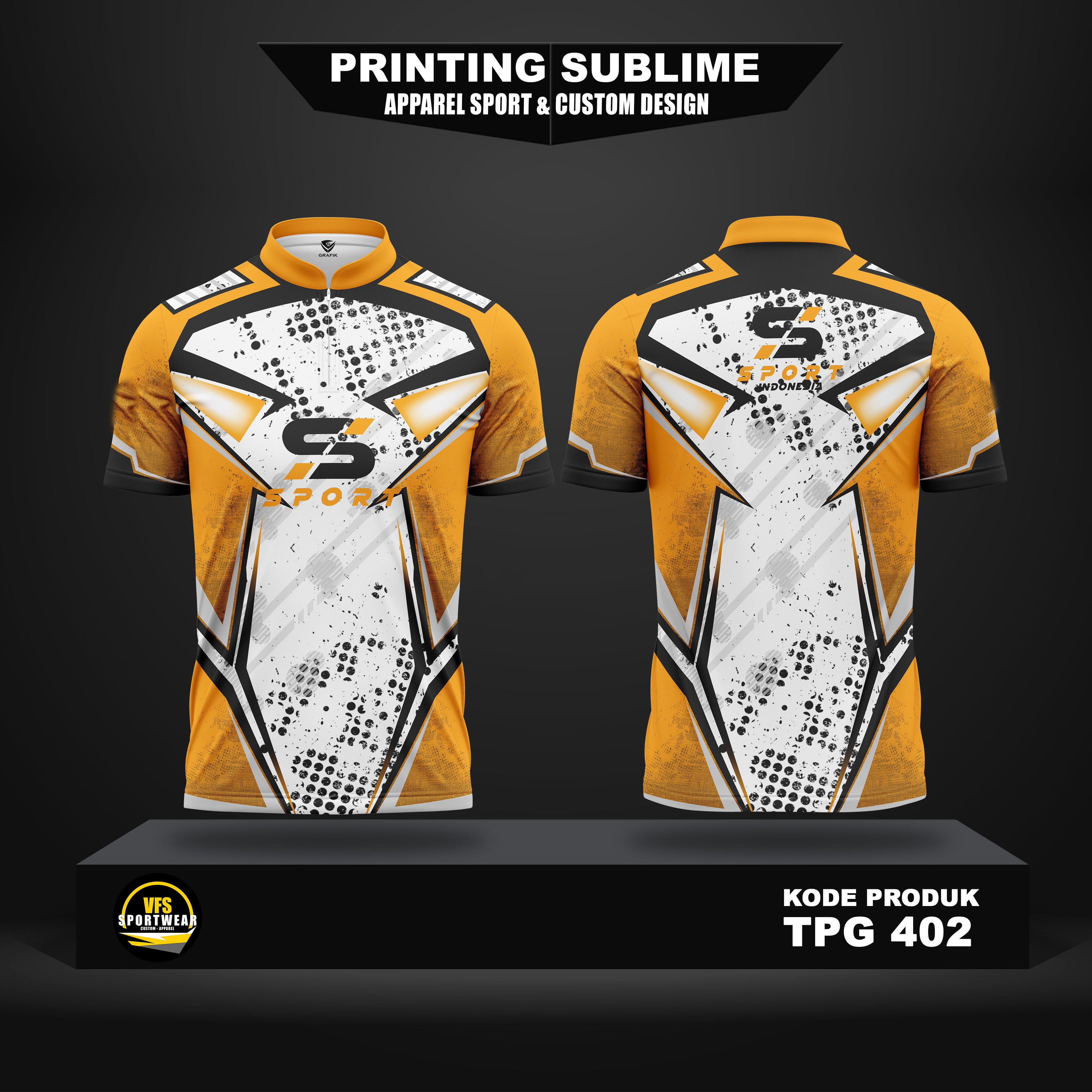 TPG 402 CUSTOM SPORTS JERSEY