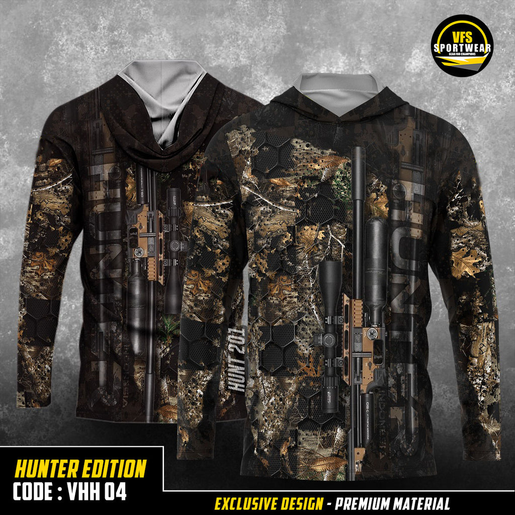 BLACK HODDIE JERSEY HUNTER VHH 04