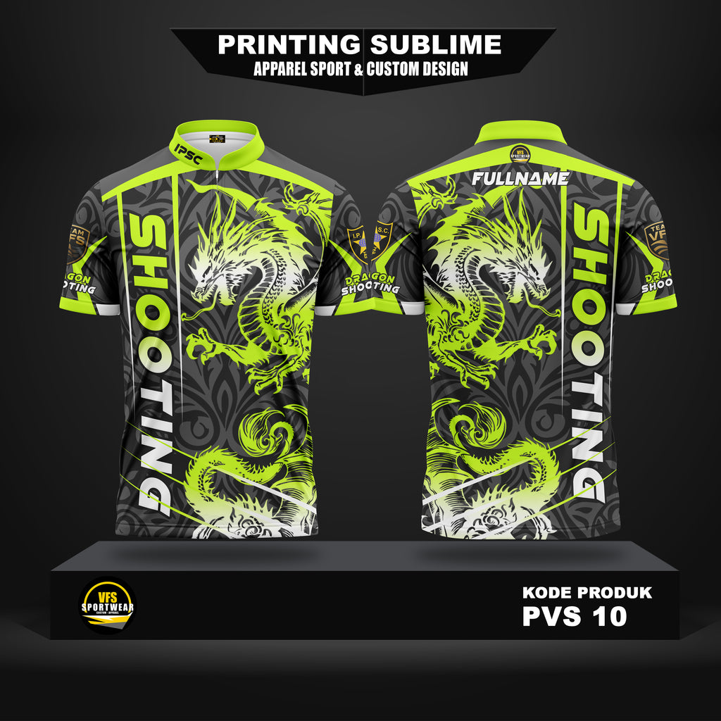 IPSC SHOOTER DRAGON CARVING TEAM