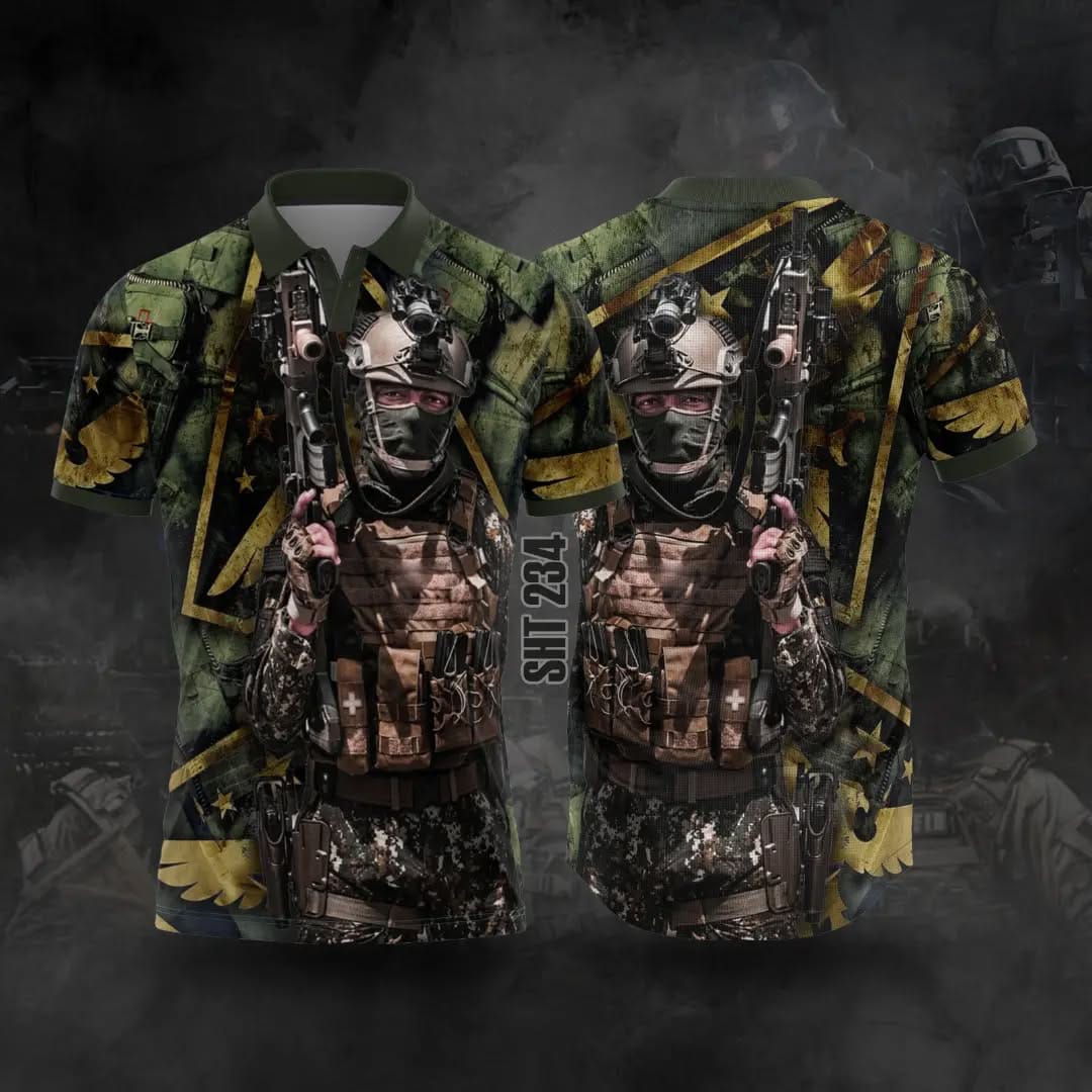 SHT ARMY JERSEY GREEN