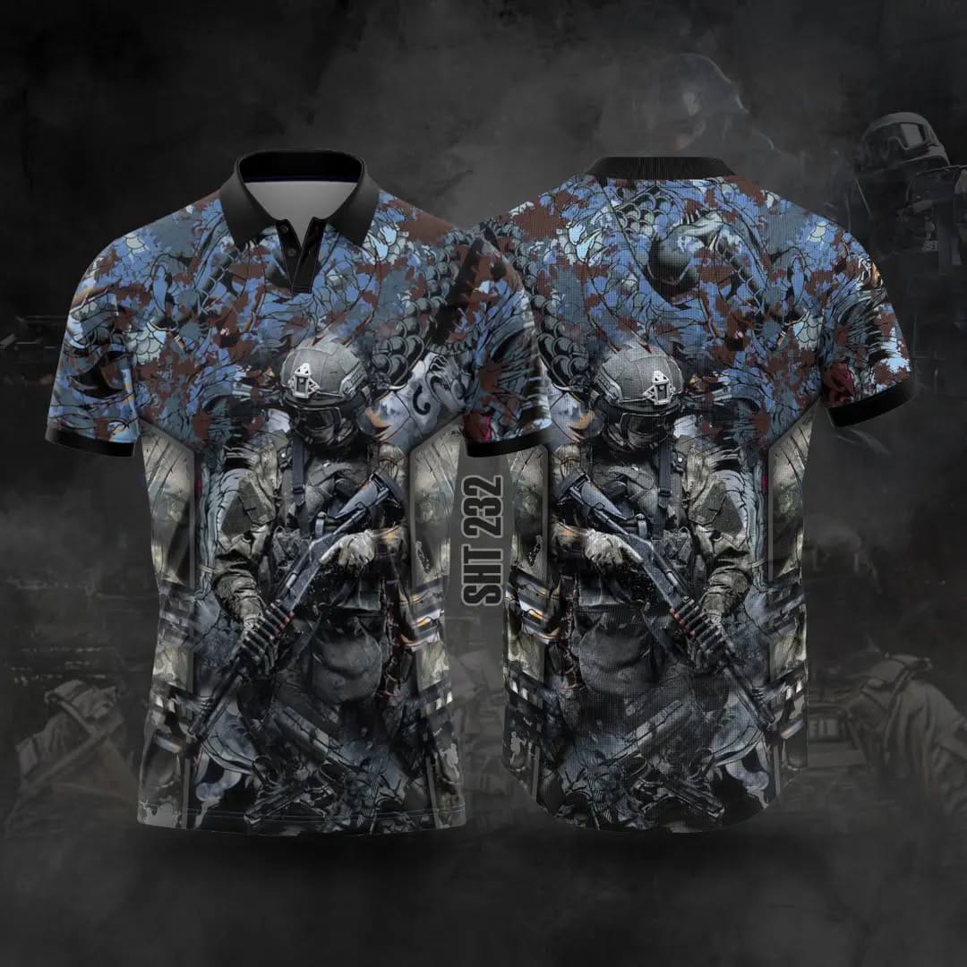 SHT ARMY JERSEY BLUE
